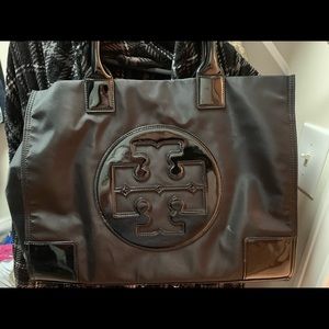 Tory Burch Ella Patent large tote